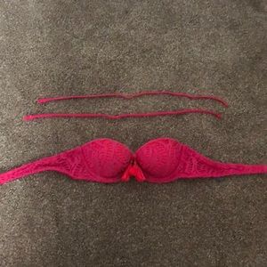 Crochet Bandeau Bikini Top